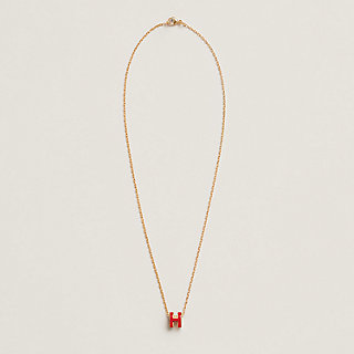 Hermes h outlet necklace